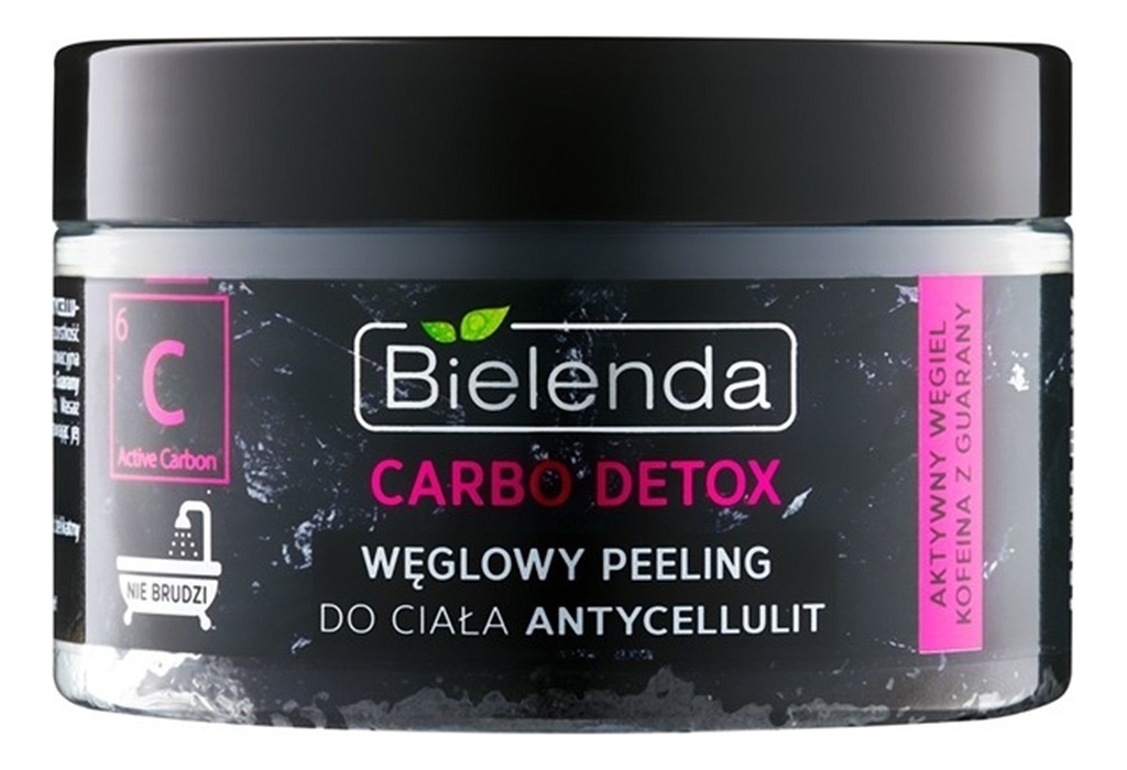 

Антицеллюлитный солевой скраб для тела с активированным углем Carbo Detox 250мл