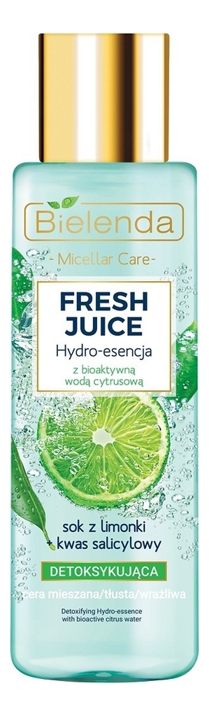 

Детоксифицирующая гидроэссенция для лица с соком лайма Fresh Juice 110мл