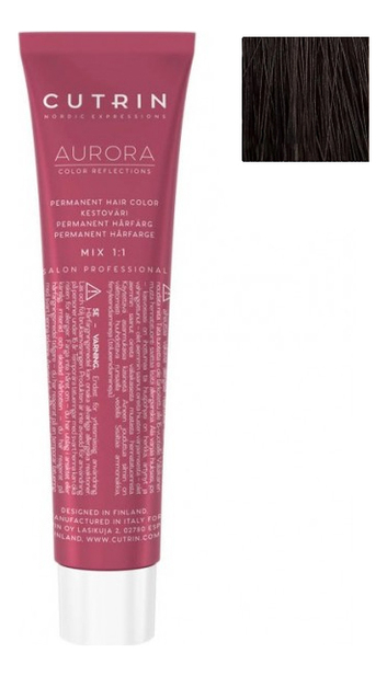 

Крем-краска для волос Aurora Demi Permanent Hair Color 60мл: 5.37G Светло-коричневое золотое дерево, Крем-краска для волос Aurora Demi Permanent Hair Color 60мл