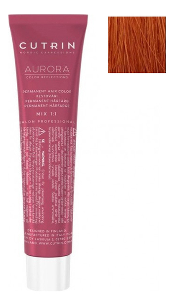 

Крем-краска для волос Aurora Demi Permanent Hair Color 60мл: 7.443 Морошка, Крем-краска для волос Aurora Demi Permanent Hair Color 60мл