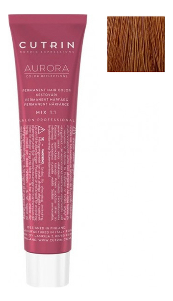 

Крем-краска для волос Aurora Demi Permanent Hair Color 60мл: 7.74 Булочка с корицей, Крем-краска для волос Aurora Demi Permanent Hair Color 60мл
