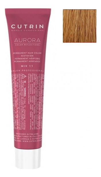

Крем-краска для волос Aurora Demi Permanent Hair Color 60мл: 8.74 Карамель, Крем-краска для волос Aurora Demi Permanent Hair Color 60мл