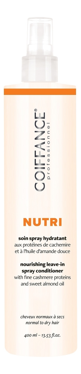 

Двухфазный увлажняющий спрей для волос Nutri Nourishing Leave-In Spray Conditioer 400мл