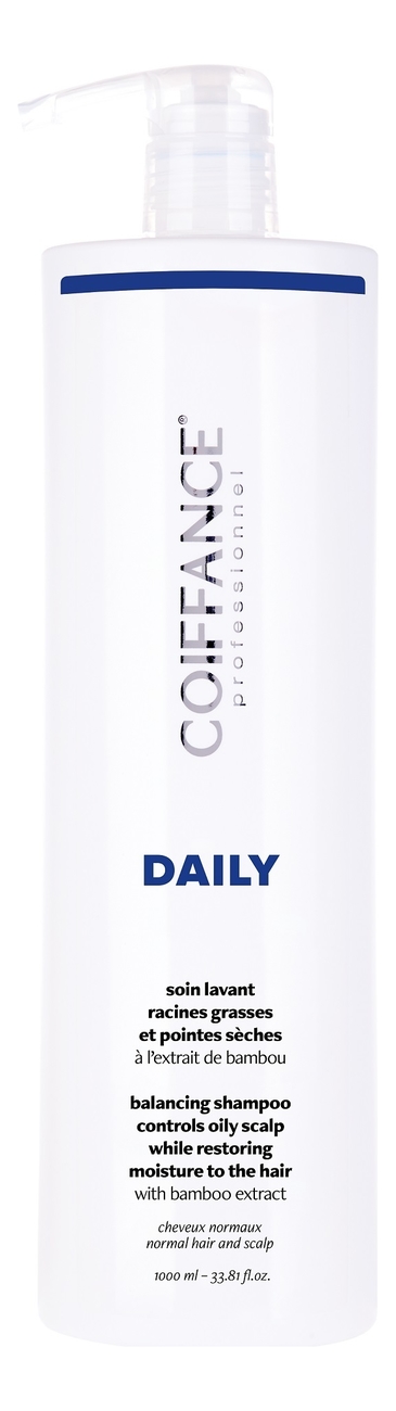 

Шампунь для регуляции склонной к жирности кожи головы и увлажнения сухих кончиков Daily Balancing Shampoo 250мл: Шампунь 1000мл, Шампунь для регуляции склонной к жирности кожи головы и увлажнения сухих кончиков Daily Balancing Shampoo 250мл