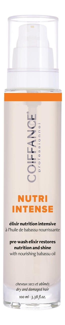 

Эликсир для питания и восстановления волос Nutri Intense Pre-Wash Elixir Restores Nutrition And Shine 50мл: Эликсир 100мл, Эликсир для питания и восстановления волос Nutri Intense Pre-Wash Elixir Restores Nutrition And Shine 50мл