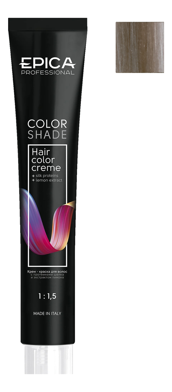 

Крем-краска для волос Color Shade 100мл: 10.12 Светлый Блондин Перламутровый, Крем-краска для волос Color Shade 100мл