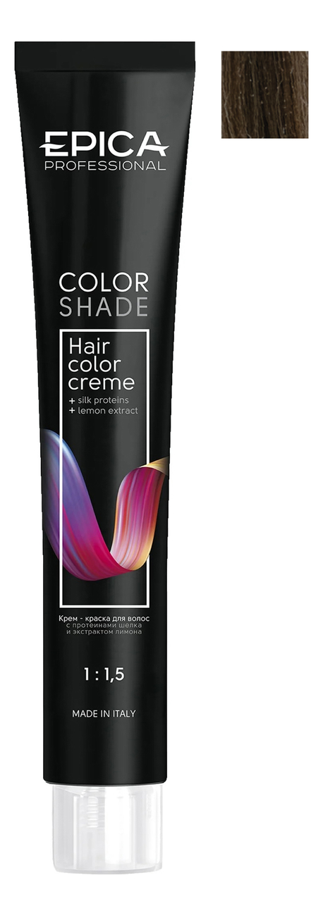 

Крем-краска для волос Color Shade 100мл: 8.7 Светло-Русый Шоколадный, Крем-краска для волос Color Shade 100мл