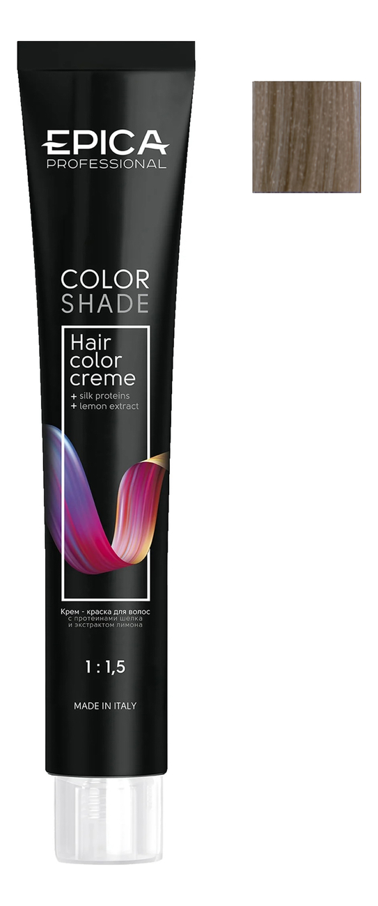 

Крем-краска для волос Color Shade 100мл: 9.12 Блондин Перламутровый, Крем-краска для волос Color Shade 100мл