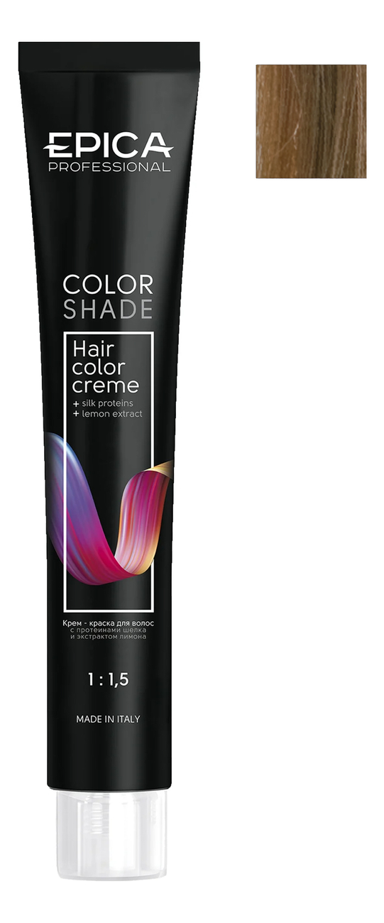 

Крем-краска для волос Color Shade 100мл: 9.73 Блондин Шоколадно-Золотистый, Крем-краска для волос Color Shade 100мл