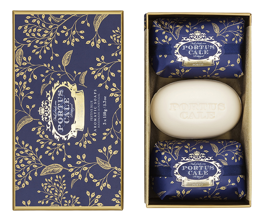 

Мыло Festive Blue: мыло 3*150г, Мыло Festive Blue