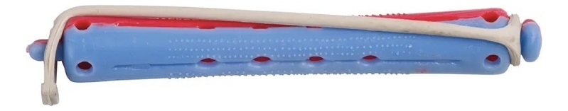 цена Бигуди-коклюшки длинные d9мм 12шт (красно-голубые): Длинные RWL4