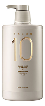 Шампунь для сильно поврежденных волос Salon 10 Plus + Clinic Shampoo