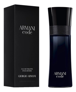 The on sale code armani