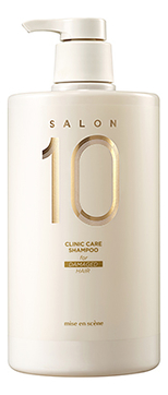 Шампунь для поврежденных волос Salon 10 Plus + Clinic Shampoo