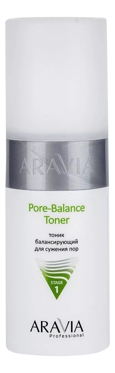 Купить Тоник балансирующий для сужения пор для жирной и проблемной кожи Pore-Balance Toner: Тоник 150мл, Aravia