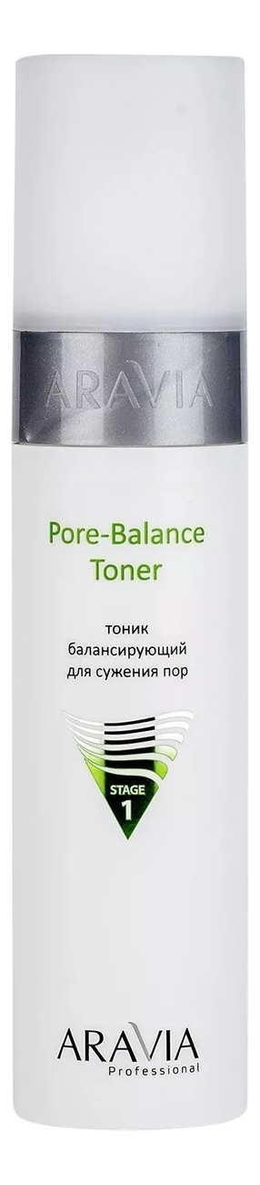 Купить Тоник балансирующий для сужения пор для жирной и проблемной кожи Pore-Balance Toner: Тоник 250мл, Aravia
