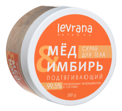 

Подтягивающий скраб для тела Мед и имбирь 300мл