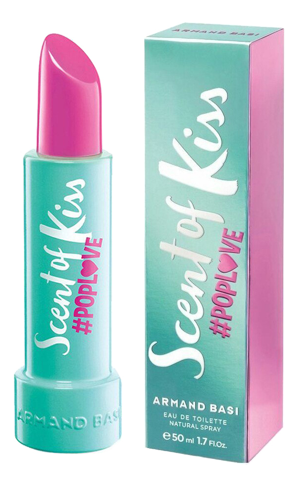 

Scent Of Kiss #Poplove: туалетная вода 50мл, Scent Of Kiss #Poplove