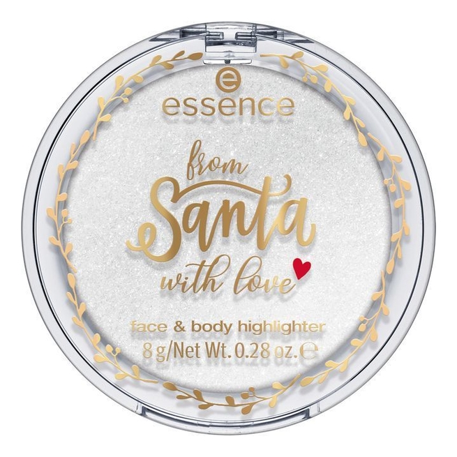 Хайлайтер для лица и тела From Santa With Love Face & Body Highlighter