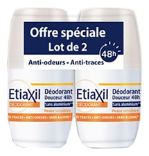 Etiaxil Роликовый дезодорант для без солей алюминия Deodorant Douceur 48h Aisselles Peaux Sensibles