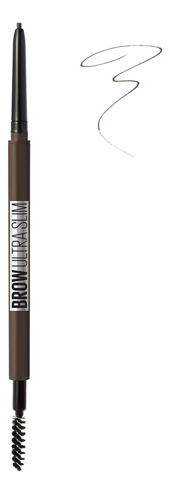 

Карандаш для бровей Brow Ultra Slim 1г: 06 Темно-коричневый, Карандаш для бровей Brow Ultra Slim 1г