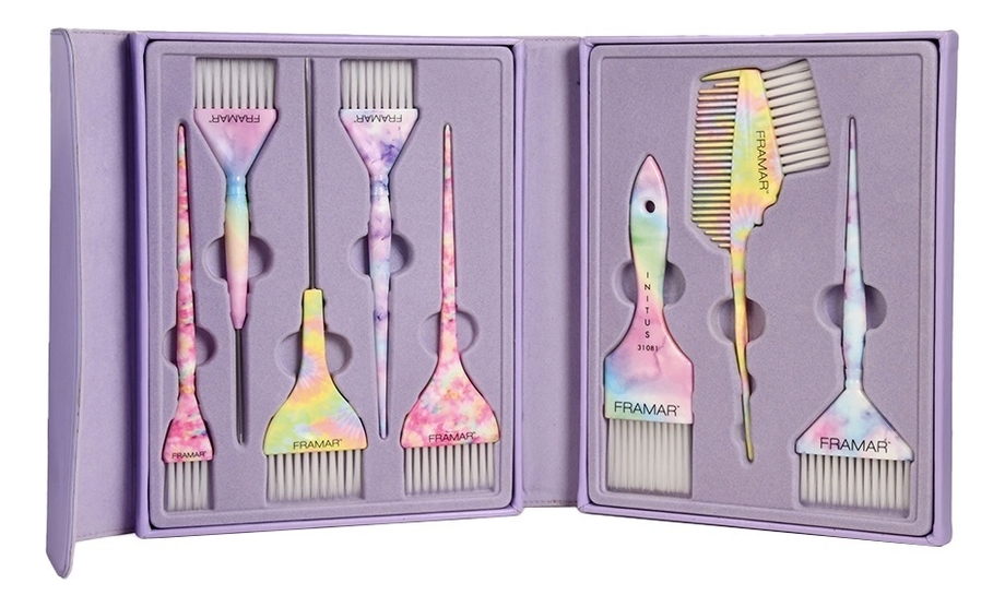 

Набор кистей в несессере Тай-дай Tie Dye Colour Brush