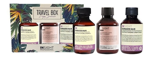 Набор Travel Box Damaged Hair (шампунь для волос 100мл + кондиционер для волос 100мл + гель для тела 100мл)