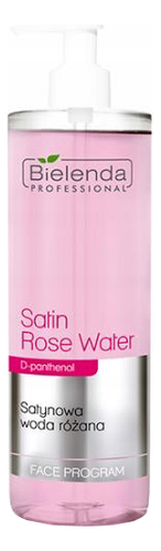 Сатиновая розовая вода для лица Face Program Satin Rose Water 500мл