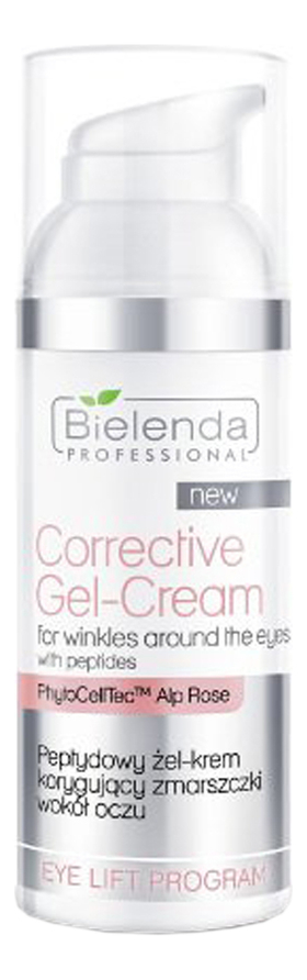 

Пептидный гель-крем корректирующий морщины вокруг глаз Eye Lift Program Corrective Gel-Cream 50мл