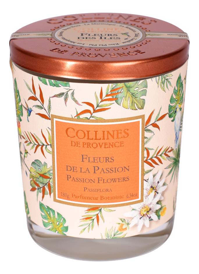 

Ароматическая свеча Passion Flower (цветок страсти): свеча 180г, Ароматическая свеча Passion Flower (цветок страсти)