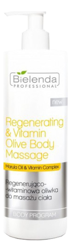 

Регенерирующее масло для массажа тела с витаминами Face Program Regenerating & Vitamin Olive Body Massage 500мл