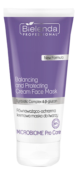 Балансирующая маска для лица Microbiome Pro Care Balancing And Protecting Creamy Mask 175мл