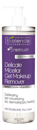 

Нежный мицеллярный гель для снятия макияжа Microbiome Pro Care Delicate Micellar Gel Makeup Remover 500мл