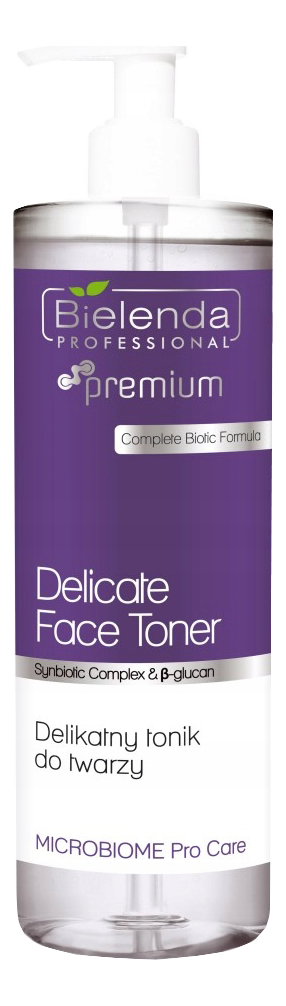 Купить Нежный тоник для лица Microbiome Pro Care Delicate Face Toner 500мл, Bielenda Professional