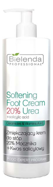 Крем для ног с мочевиной и салициловой кислотой Podo Expert Program Softening Foot Cream 20% Urea 500мл