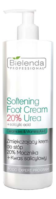 

Крем для ног с мочевиной и салициловой кислотой Podo Expert Program Softening Foot Cream 20% Urea 500мл
