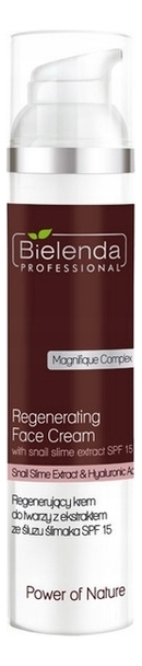 

Регенерирующий крем для лица с экстрактом муцина улитки Power Of Nature Regenerating Face Cream SPF15 100мл
