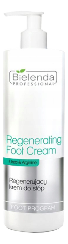 Регенерирующий крем для ног Foot Program Regenerating Foot Cream 500мл разглаживающий скраб для ног с пемзой podo expert program smoothing foot scrub 500мл