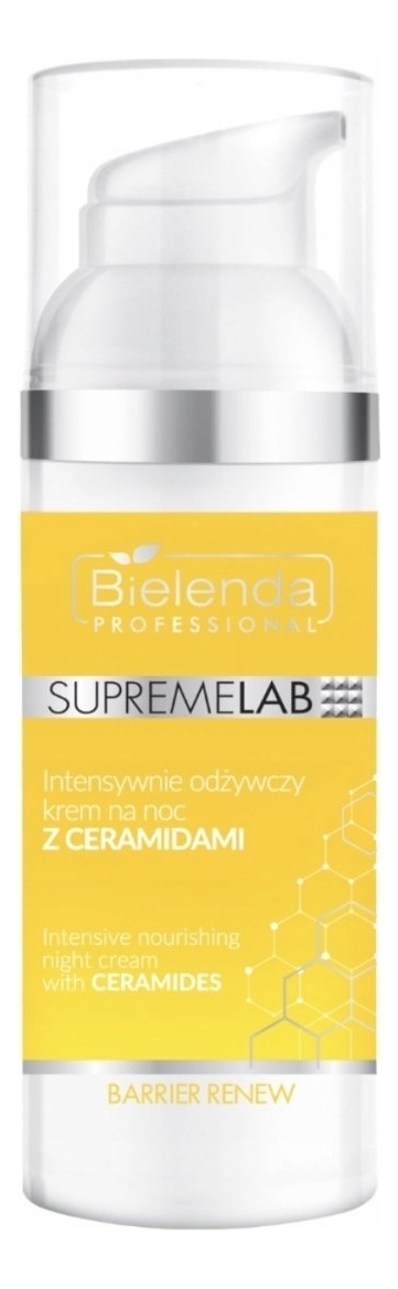 Питательный ночной крем для лица с керамидами SupremeLab Barrier Renew Intensiv Nourishing Night Cream With Ceramides 50мл