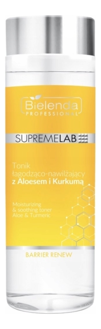 Успокаивающий и увлажняющий тоник для лица с алоэ и куркумой SupremeLab Barrier Renew Moisturizing & Smoothing Toner Aloe & Turmeric 200мл