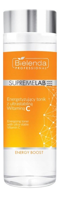 Бодрящий тоник для лица SupremeLab Energy Boost Energizing Toner With Ultra-Stable Vitamin C 200мл