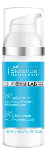 Купить Лифтинг сыворотка для лица с гиалуроновой кислотой SupremeLab Hydra-Hyal2 1, 5% Lifting Face Serum 50мл, Bielenda Professional