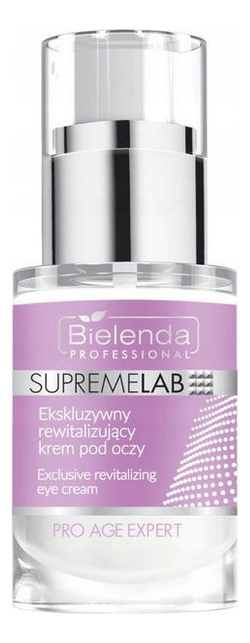 

Эксклюзивный восстанавливающий крем для области вокруг глаз SupremeLab Precious Age Expert Exclusive Revitalizing 15мл