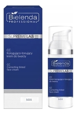 Bielenda Professional Тональный CC крем для лица SupremeLab S.O.S Correcting Tinted Face Cream 50мл