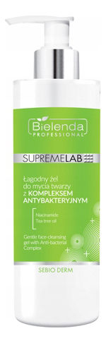 

Нежный гель для умывания с антибактериальным комплексом SupremeLab Sebio Derm Gentle Face-Cleansing 200мл