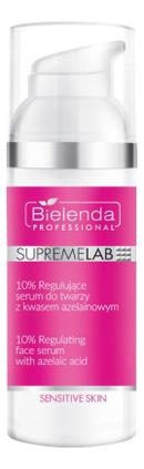 

Регулирующая сыворотка для лица с азелаиновой кислотой 10% SupremeLab Sensitive Skin Regulating Face Serum 50мл