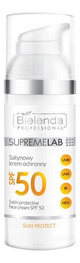 Купить Сатиновый солнцезащитный крем для лица SupremeLab Sun Protect Satin Protective Face Cream SPF50 50мл, Bielenda Professional