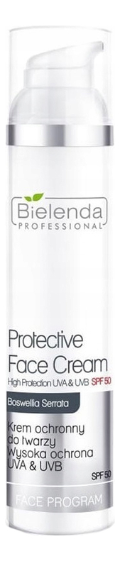 

Защитный крем для лица Face Program Protective Face Cream SPF50: Крем 100мл, Защитный крем для лица Face Program Protective Face Cream SPF50