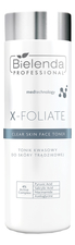 Bielenda Professional Тоник для лица с кислотами X-Foliate Clear Skin Face Toner 200мл
