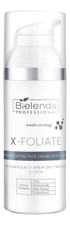 Bielenda Professional Регенерирующий крем для лица X-Foliate Regenerating Face Cream With Cica 50мл